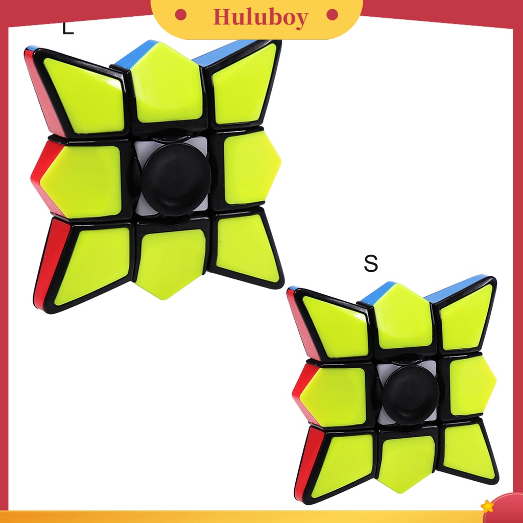 {In Stock} Cube Spinner Mainan Fidget Spinner Kubus Anak-Anak Anti-Pereda Stress Fleksibel Warna-Warni Untuk Anak