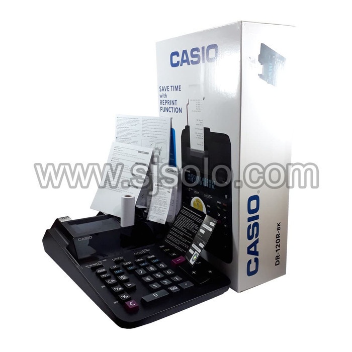 

Kalkulator Casio Printing Calculator Casio DR 120R DR-120R Original