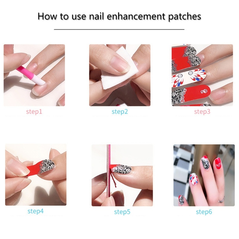 Siy Gel Strips Semi Cured Gel Nail Art Stiker Strip Kuku Tahan Air