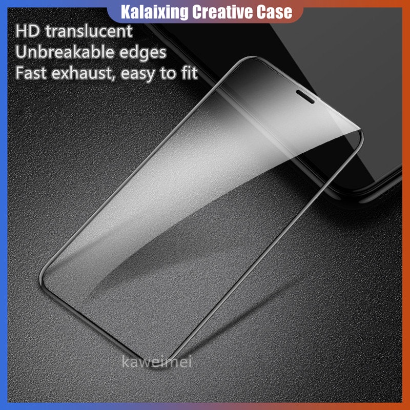IPHONE Handphone Tempered Glass Full Layar 9H Untuk Iphone14.13.12.11 pro/pro Max Iphone14 Max7 /8 Plus