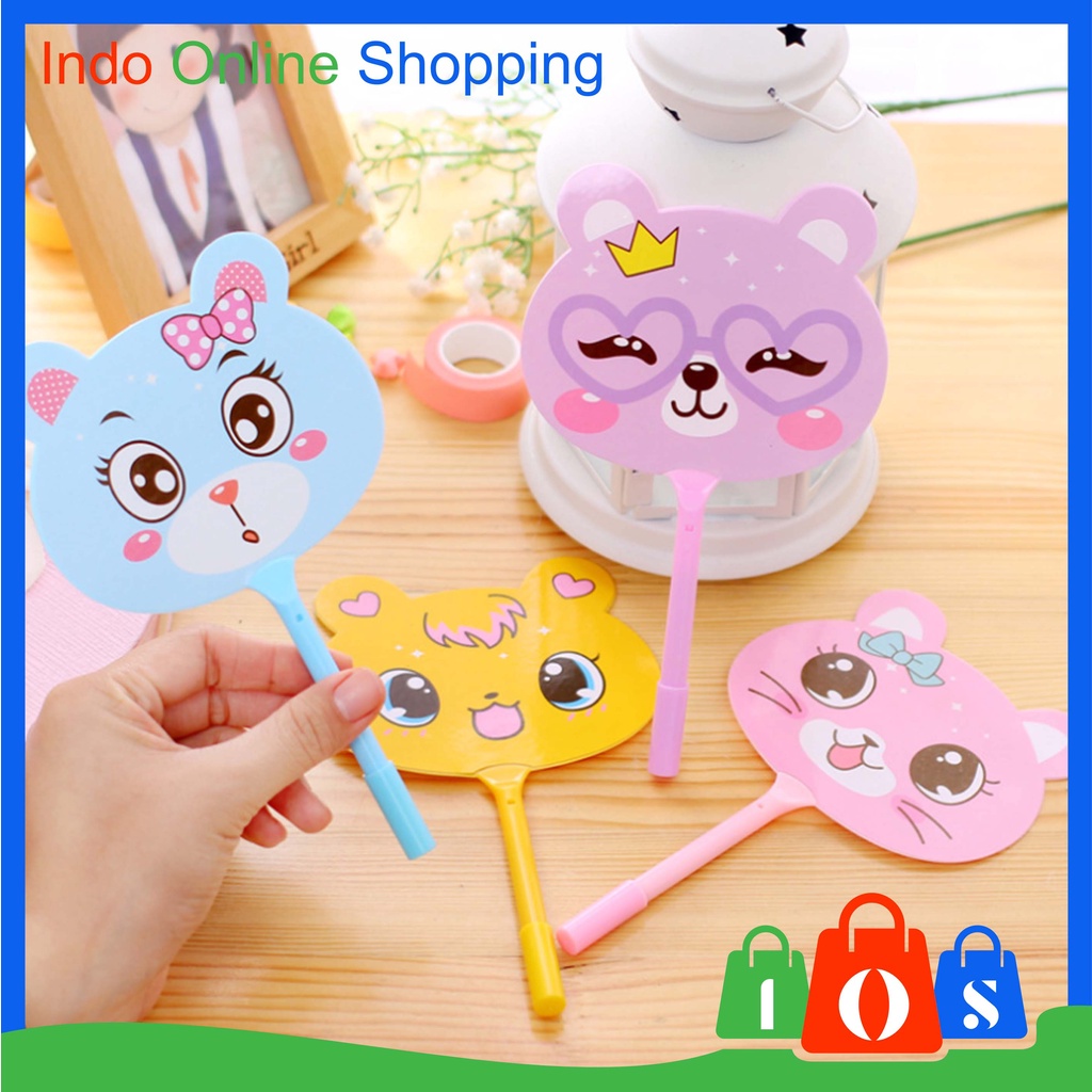 

IOS 219 Pena Kipas Animal Souvenir Lucu Import Pulpen Kipas Karakter COD