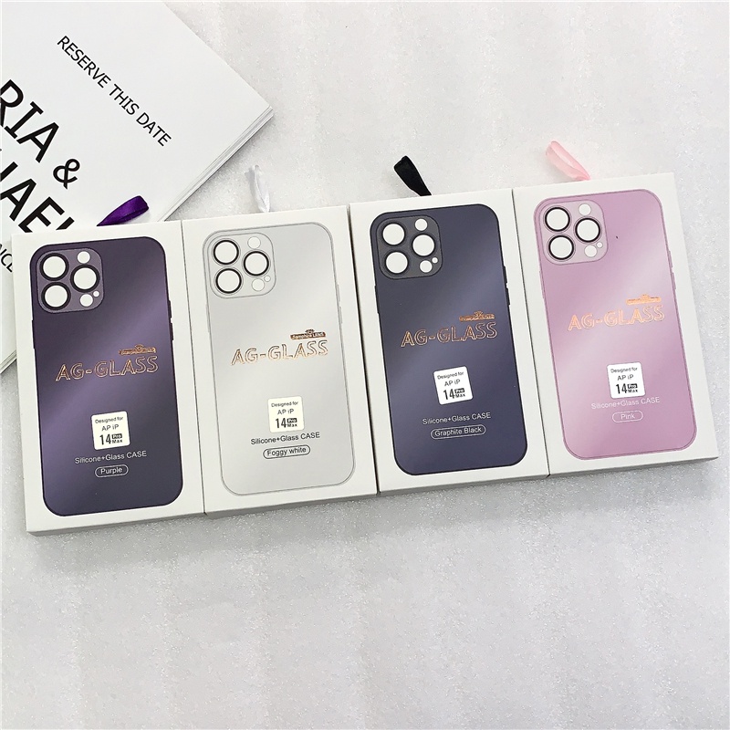 IPHONE Frame Pelindung Lensa CD Bahan Metal Keras Frosted Untuk Casing Iphone14 13 12 11 Pro Max