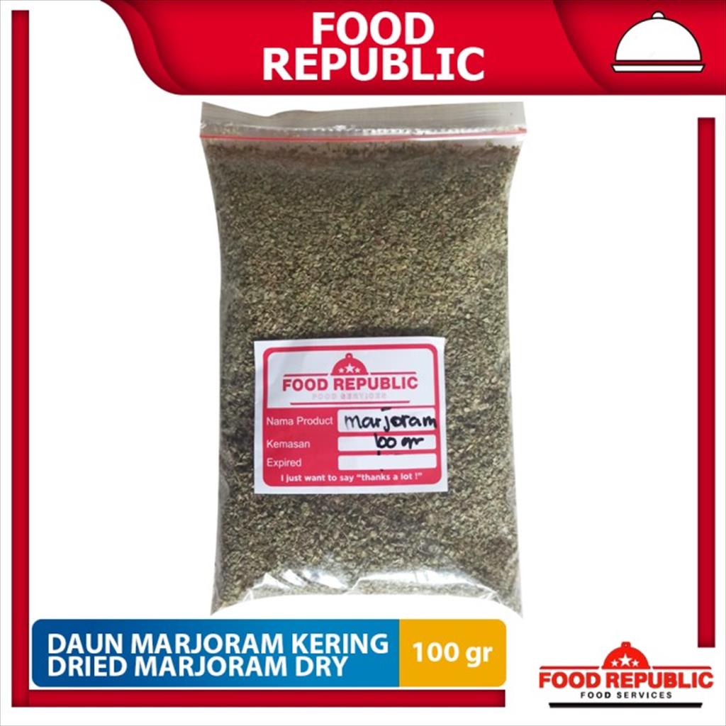 Daun Marjoram Kering Turkey 100 gr Pure Dried Marjoram Leaves Dry Import