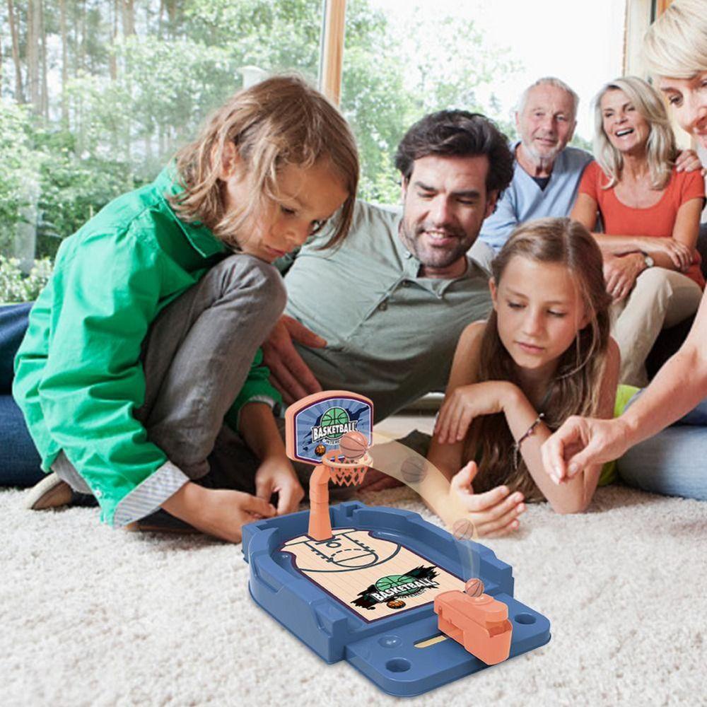 Mxbeauty Basket Shooting Game Untuk Anak Dewasa Anak Set Main Ketapel Bola Sepak Bola Tembak|Mainan Basket Jari Desktop Mainan Olahraga Tabletop Bowling Game