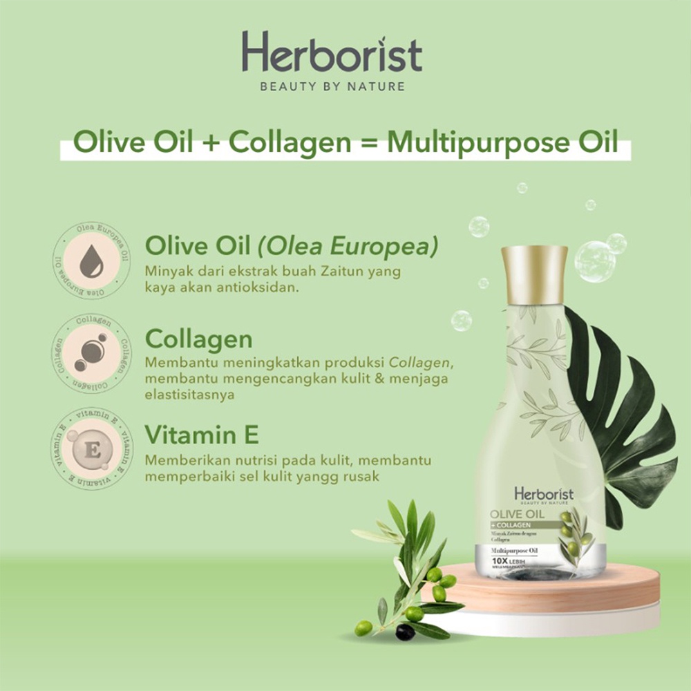 Herborist Olive Oil + Collagen / Herborist Kolagen Olive Oil