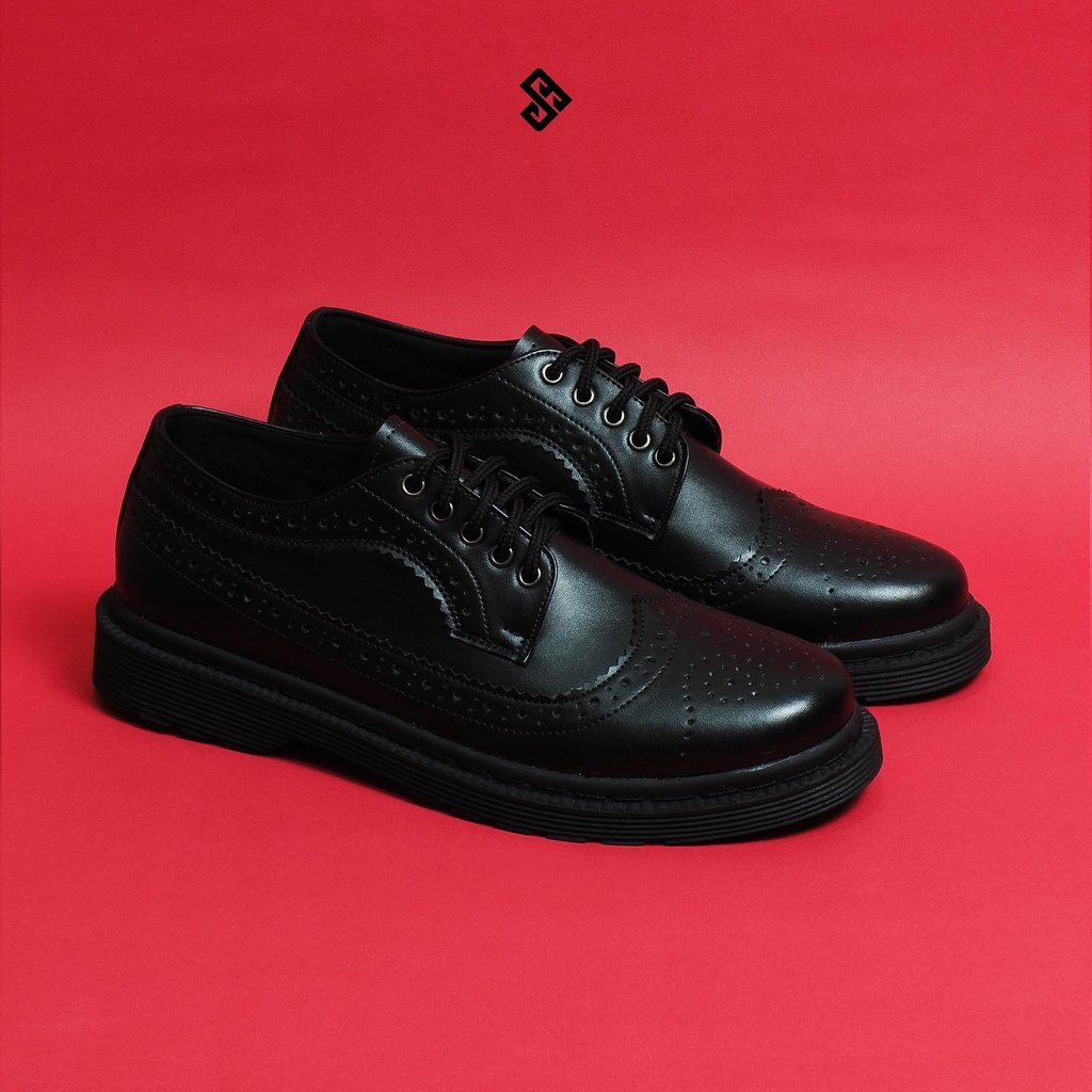 Sepatu Pria Formal | BT BORGUE FULL BLACK