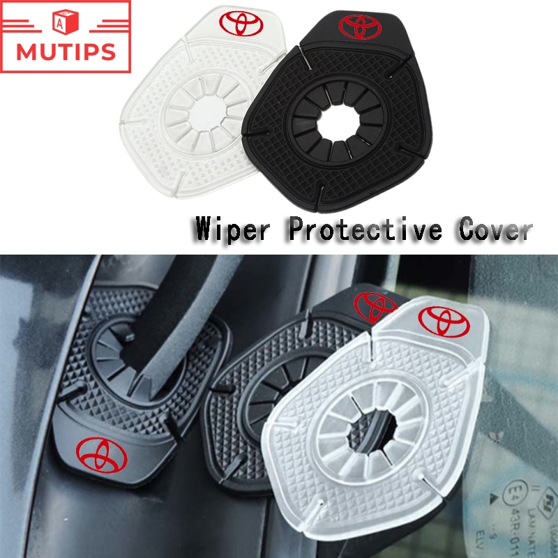Wiper Kaca Depan Mobil Toyota Silicone Cover Pelindung Lengan Anti Debu Untuk Innova Razie Avanza Rush Kijiang Yaris Wish Corolla Cross