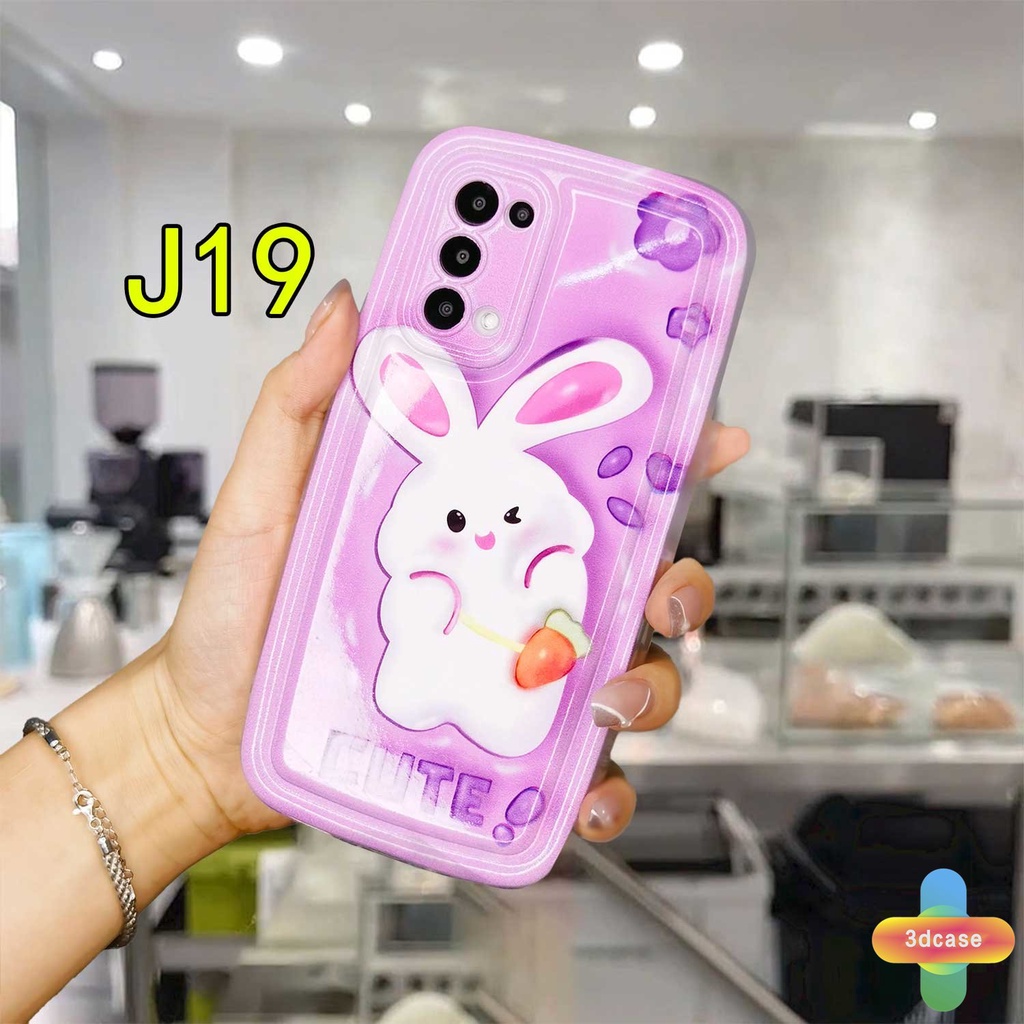 Case HP Realme C30 C30S C33 C21 C31 C35 C25 C11 2021 C21Y C15 C20 C3 C12 C2 C25S 10 5S 5 5i 9i C17 7i C1 C25Y C2 C3i 6i C20A  Narzo 20 10 10A 20A 30A 50A 50i Prime A7 A5S A15 A16 A17 A53 A53S A57 A77 Cartoon  Rabbit Soft Airbag Soap Case