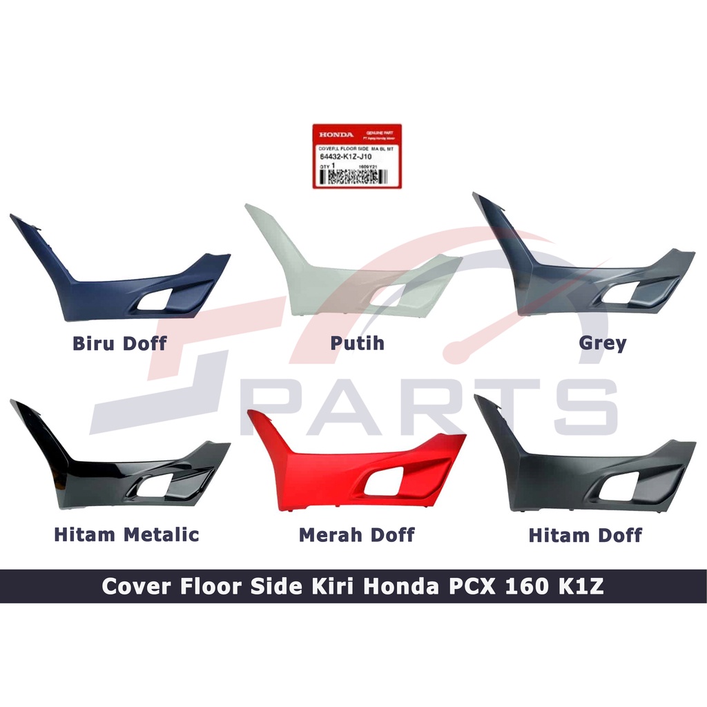 Cover Under Side PCX 160 K1z Cover L Floor Side Dek Samping Bawah PCX 160 K1Z Original Kiri