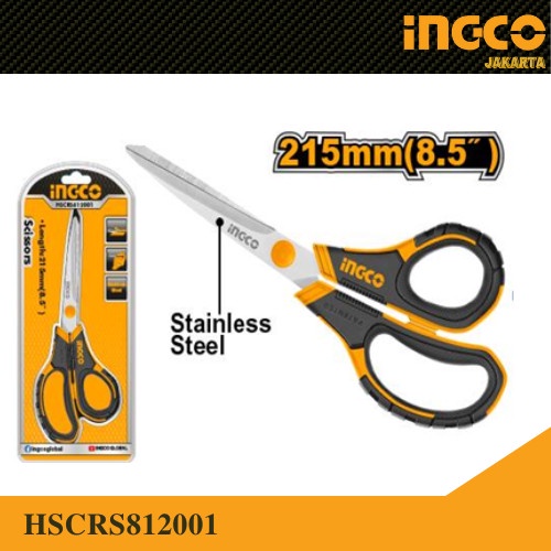 Gunting Stainless Steel Serbaguna (8.5&quot;) Scissors INGCO HSCRS812001