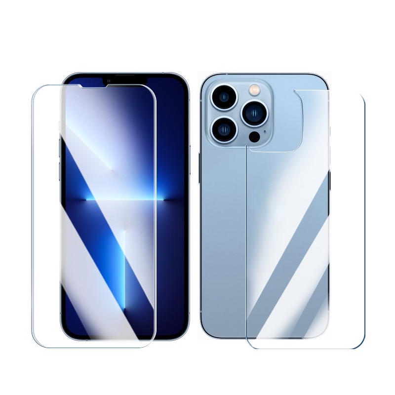 Tempered Glass Untuk iPhone 11 Pro XS MAX X XR 78 Plus Pelindung Layar Untuk Iphone5 5S SE 2020 2022 2016 Aksesoris Film Depan Belakang