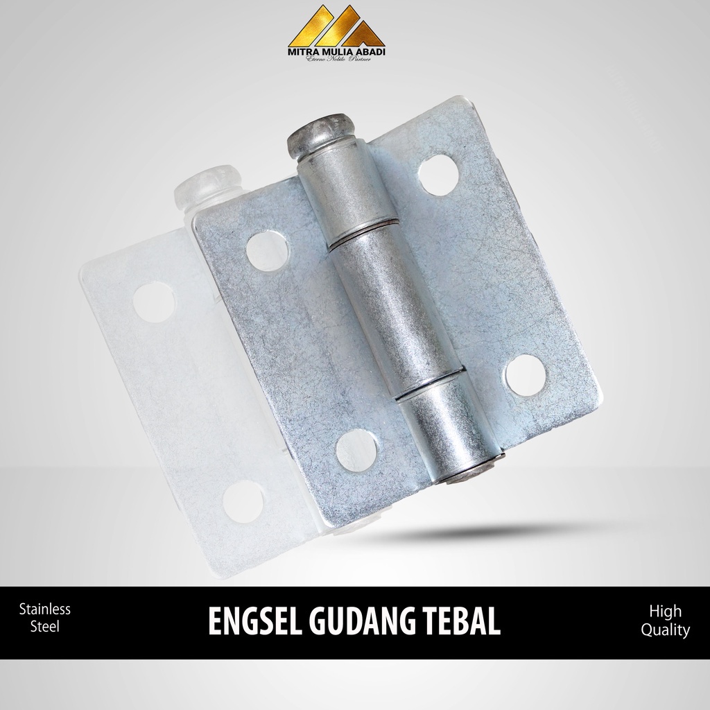 Engsel Kupu Plat Besi  Untuk Garasi/Gudang