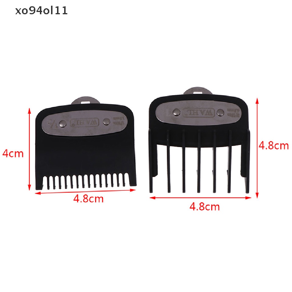 Xo 1.5mm+4.5mm Size Guide Comb Set Sisir Dengan Penjepit Holder Metal OL