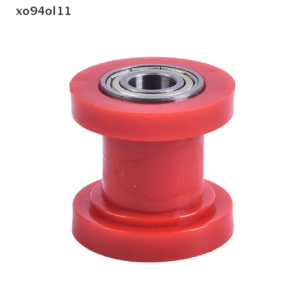 Xo 1pcs 8mm 10mm Rantai Roller Slider Tensioner Wheel Guide Pit Kotoran Sepeda Mini Moto OL