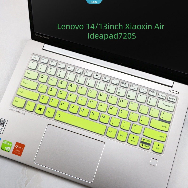 Baru Keyboard Pelindung Lengan Tahan Air Silikon Case Untuk Lenovo 14/13inch Xiaoxin Air Ideapad720S Cakupan Penuh Keyboard Komputer Film [ZK]