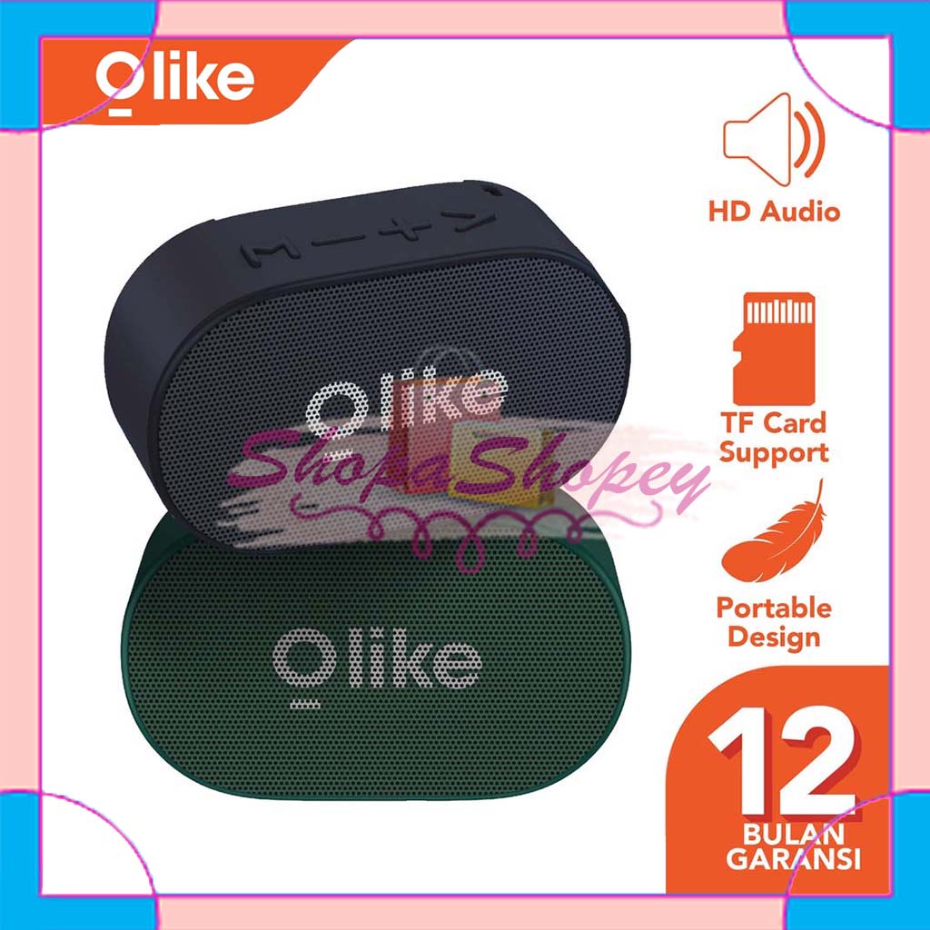 Speaker OLIKE OBS-400 Speaker Bluetooth Portable Wireless HD Audio TF Card Support Garansi Resmi 1 Tahun