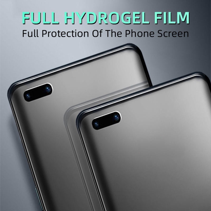 3pcs Film Hidrogel Matte Untuk Huawei P50 P40 P30 P20 Mate50 40 30 20 Pro Y9 Y9S Prime Y7P Y7A Y7 Pro Y6P Anti Sidik Jari Untuk Nova 10 8 8i 7i 4 4e 3i 9 7 SE Y90 Y70 Plus