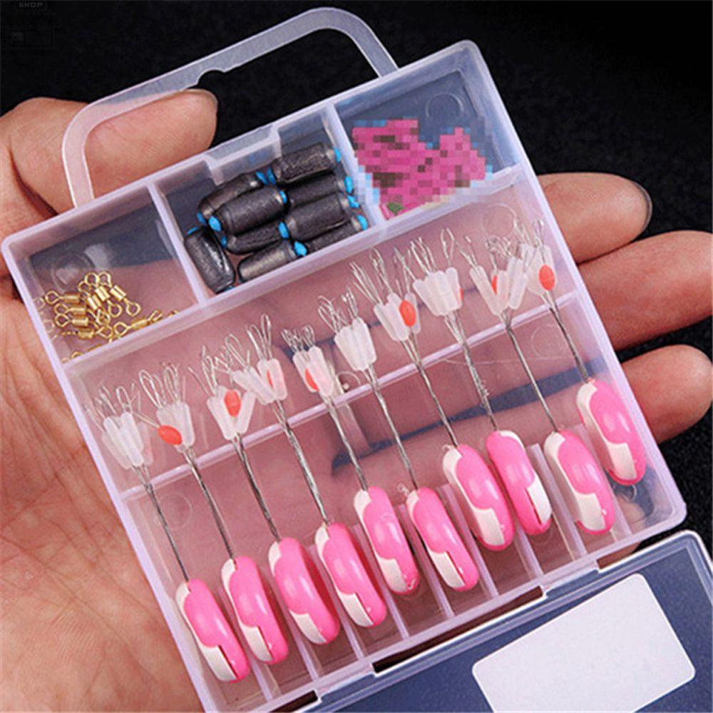Bobber Pancing Agustina Silinder High Quality Transparan Alat Pancing Set Perlengkapan Memancing Perlengkapan Memancing Delapan Karakter Ring Float Seat