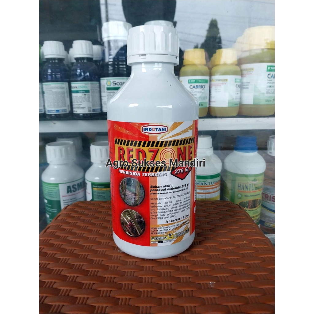 Redzone/Redzone 1 liter/Redzone 276SL 1 liter/Herbisida Redzone 276SL 1 liter/Obat Rumput/Obat Pemba