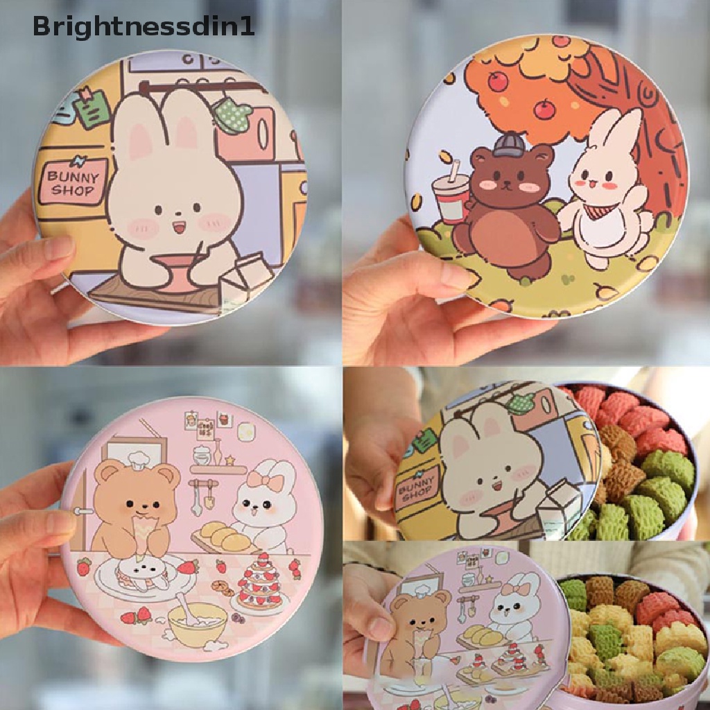 [Brightnessdin1] Kartun Candy Box Koper Serba Serbi Penyimpanan Perhiasan Dapat Home Decor Wadah Butik