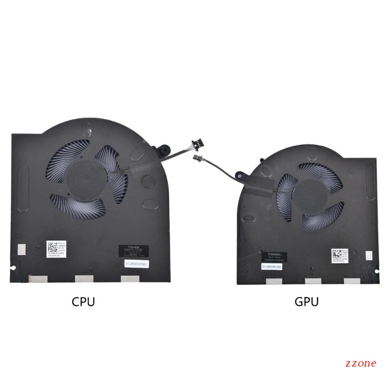 Zzz Metal Fan Radiators CPU GPU Kipas Pendingin Untuk M17 R3 M17 R4 P45E CPU GPU Bagus Pembuangan Panas 0CNV63 0H5TYJ 12V