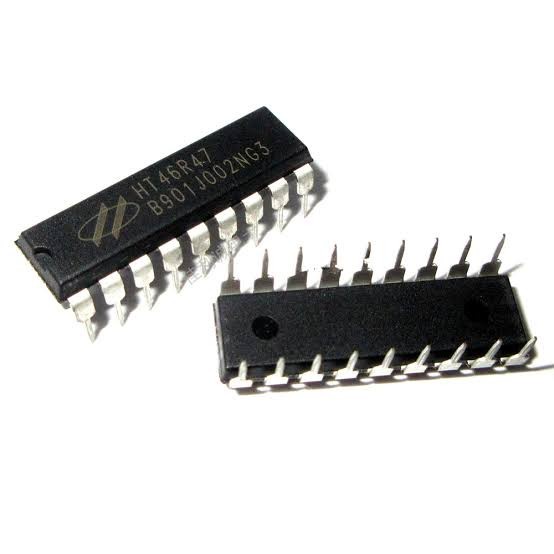 HT46R47 HT 46R47 Holtek IC 8-Bit MCU Kompor Induksi Driver Dip-18