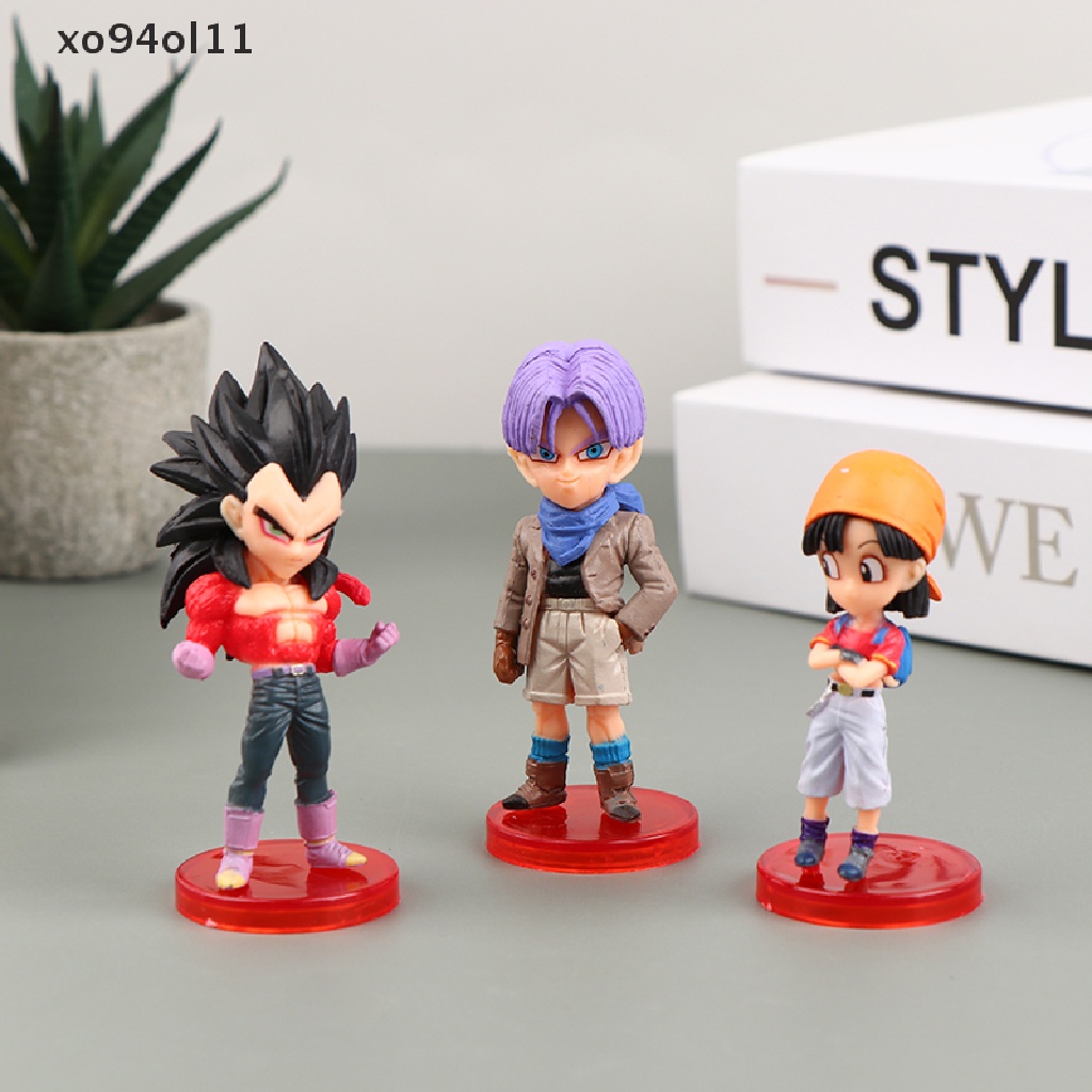 Xo 6Pcs/Set Dragon Ball Z DBZ Anime Saiyan PVC Action Figure Model Kartun Mainan OL