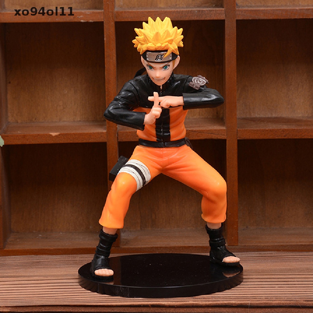 Xo Naruto Shippuden Uchiha Sasuke Uzumaki Naruto Anime Model Action Model Figur Mainan OL