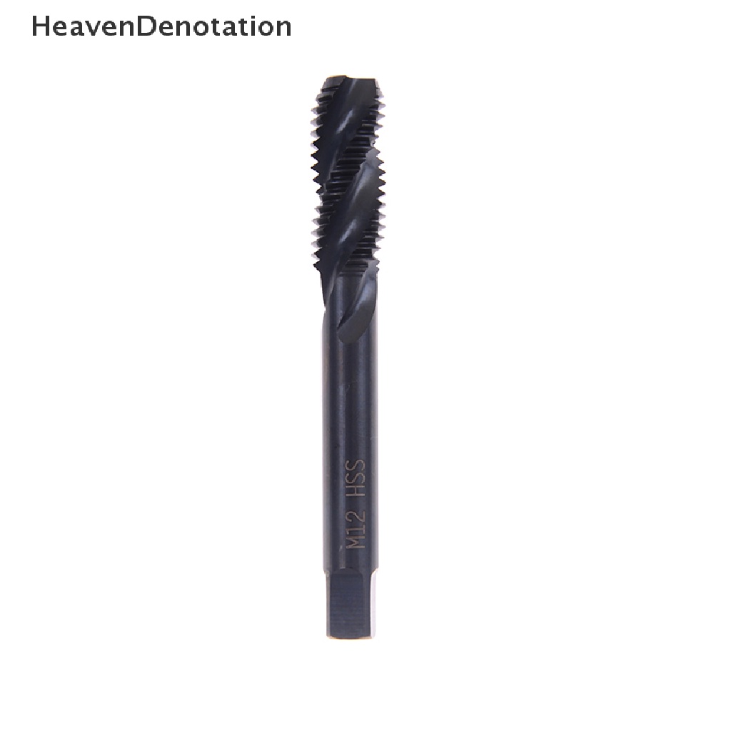 [HeavenDenotation] 7pcs HSS Mesin Sekrup Ulir Metric Plug Tap Drill Set M3 M4 M5 M6 M8 M10 M12 HDV