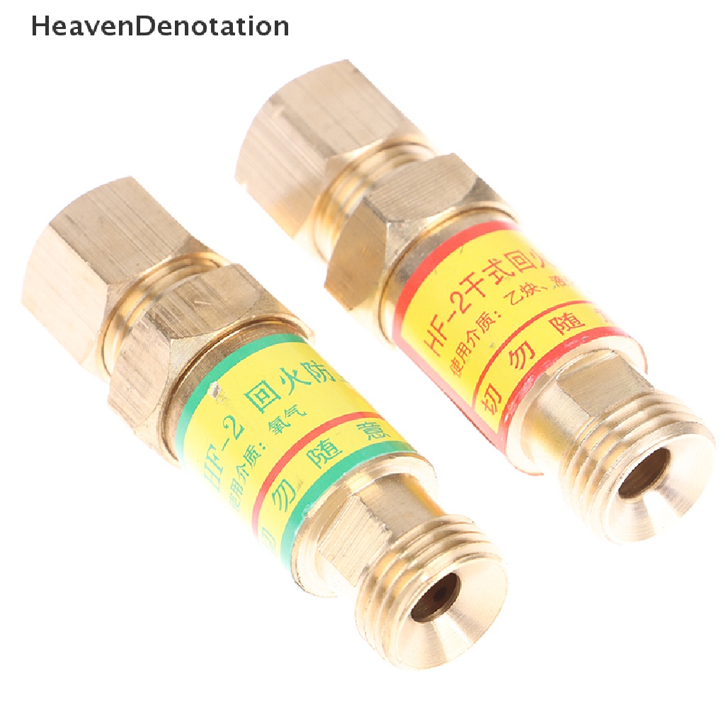 [HeavenDenotation] Aksesoris Las Gas Oksigen/Acetylene Check Valve Flashback Arrestor HDV
