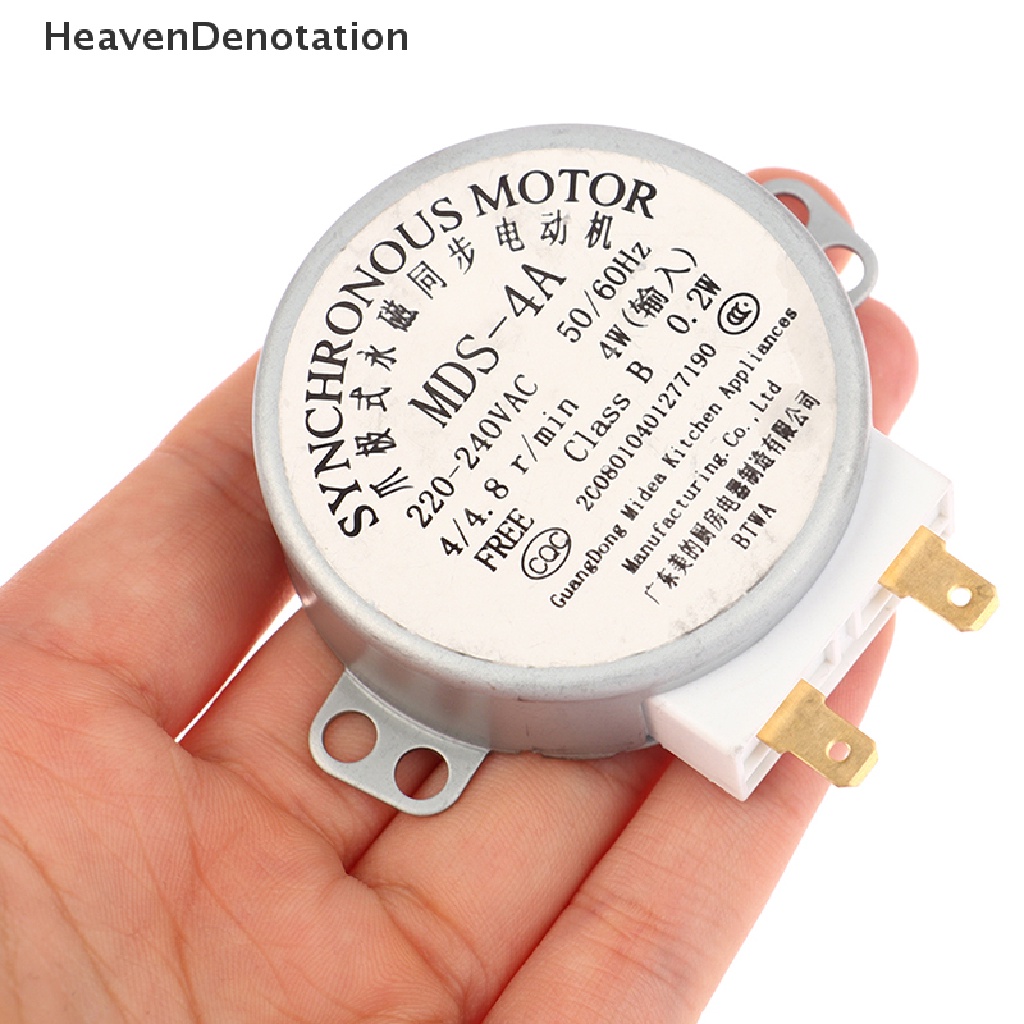 [HeavenDenotation] Mds-4a 220V Micro Turntable Synchronous Tray Motor Microwave Oven Aksesoris HDV