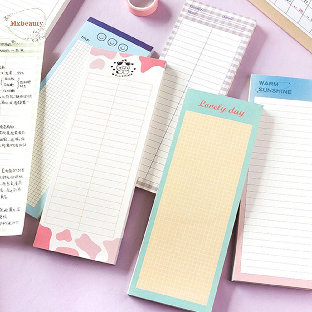 Mxbeauty Memo Paper Korea Kartun Nonviscous Scrapbooking Penebalan Pesan Notes