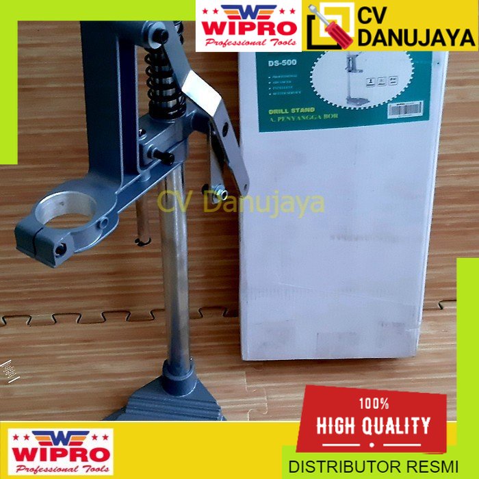 Dudukan Bor Drill Stand Alat Penyanggah Stang Bor Wipro DS500