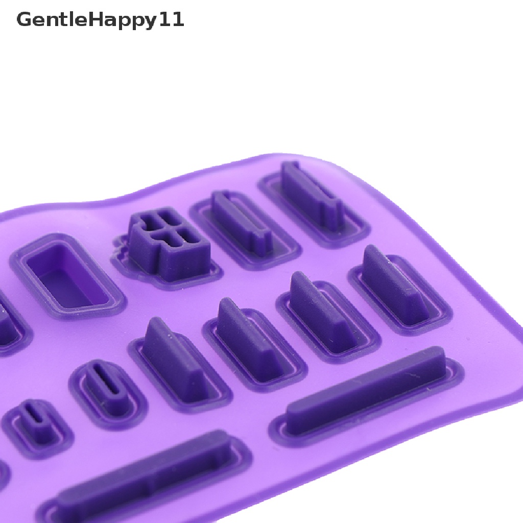 Gentlehappy 16pcs/set Penutup Colokan Debu Silikon Warna plug laptop port USB Tahan Debu HDMI id