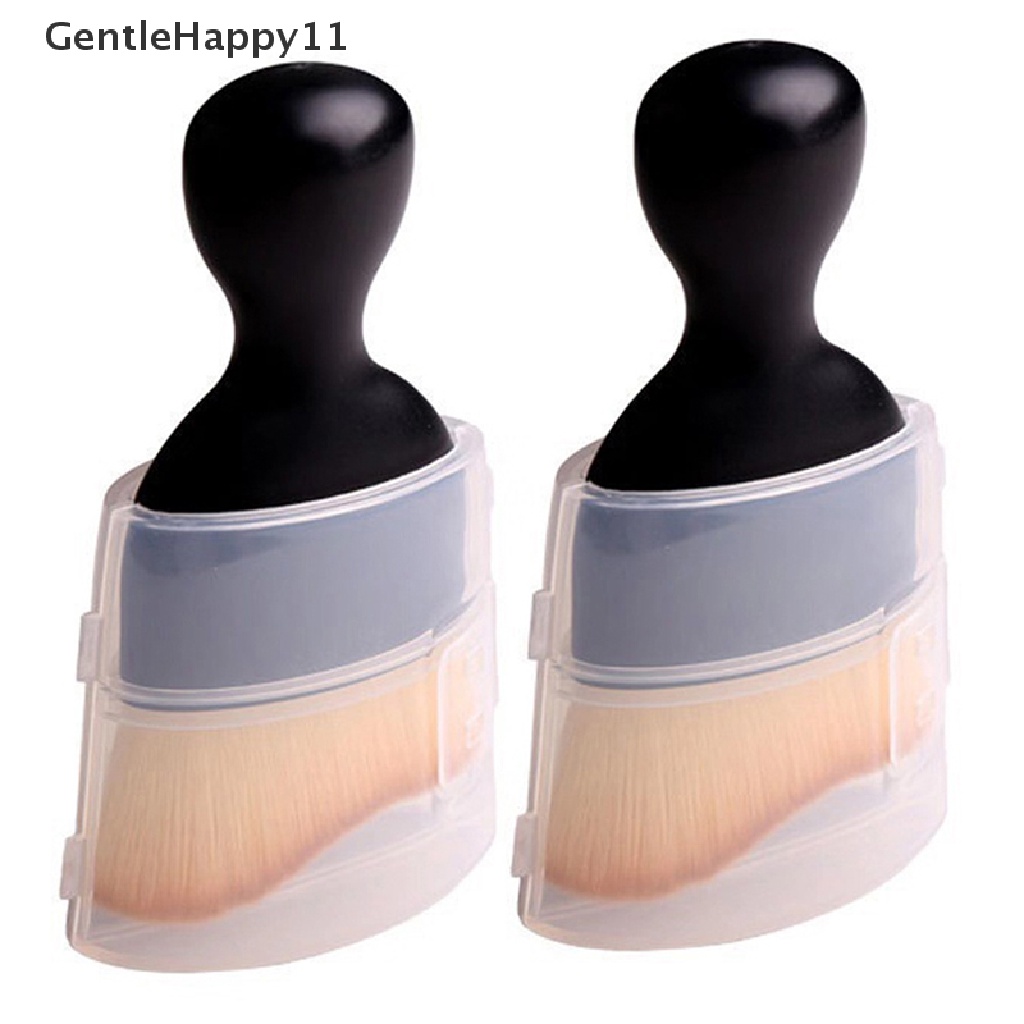 Gentlehappy Sikat Pembersih Interior Mobil Center Console Clean Tool Air Outlet Cleaning Soft Brush with Shell Sikat Penghilang Debu Celah Mobil id