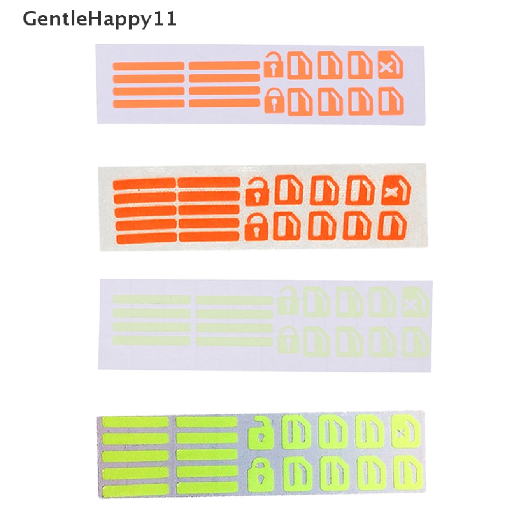 Gentlehappy Stiker Mobil Saklar Jendela Mobil Luminous Sticker Door Window Lift Button Sticker id