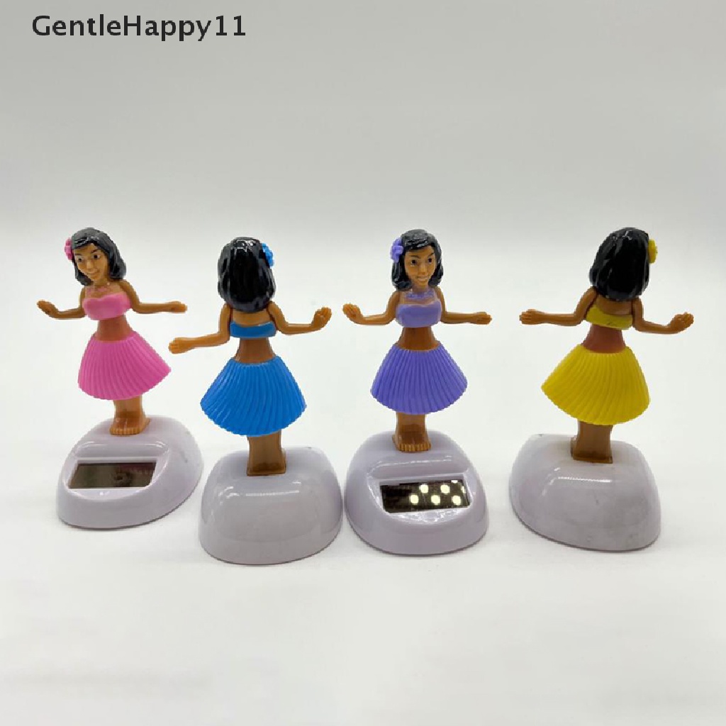 Gentlehappy Ornamen Mobil Tenaga Surya Menari Berayun Mainan Gadis Dashboard Decor Aksesoris Mobil id