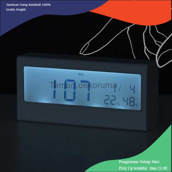 TD - RTG KACO LEMO Jam Weker Alarm Table Clock - K1422