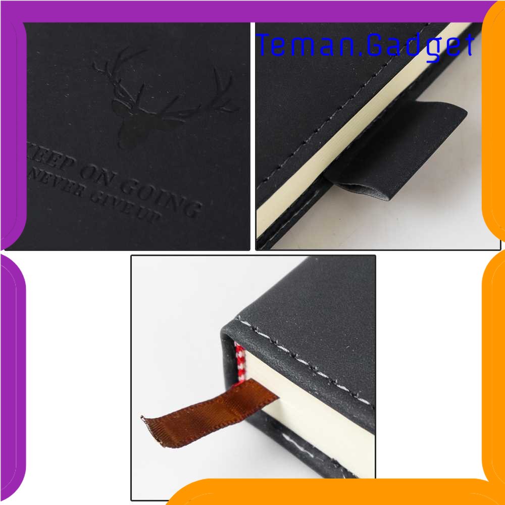 TG - ATK Tlevino Buku Catatan Kerja Notebooks Cover Kulit Kertas A5 - CW-5025