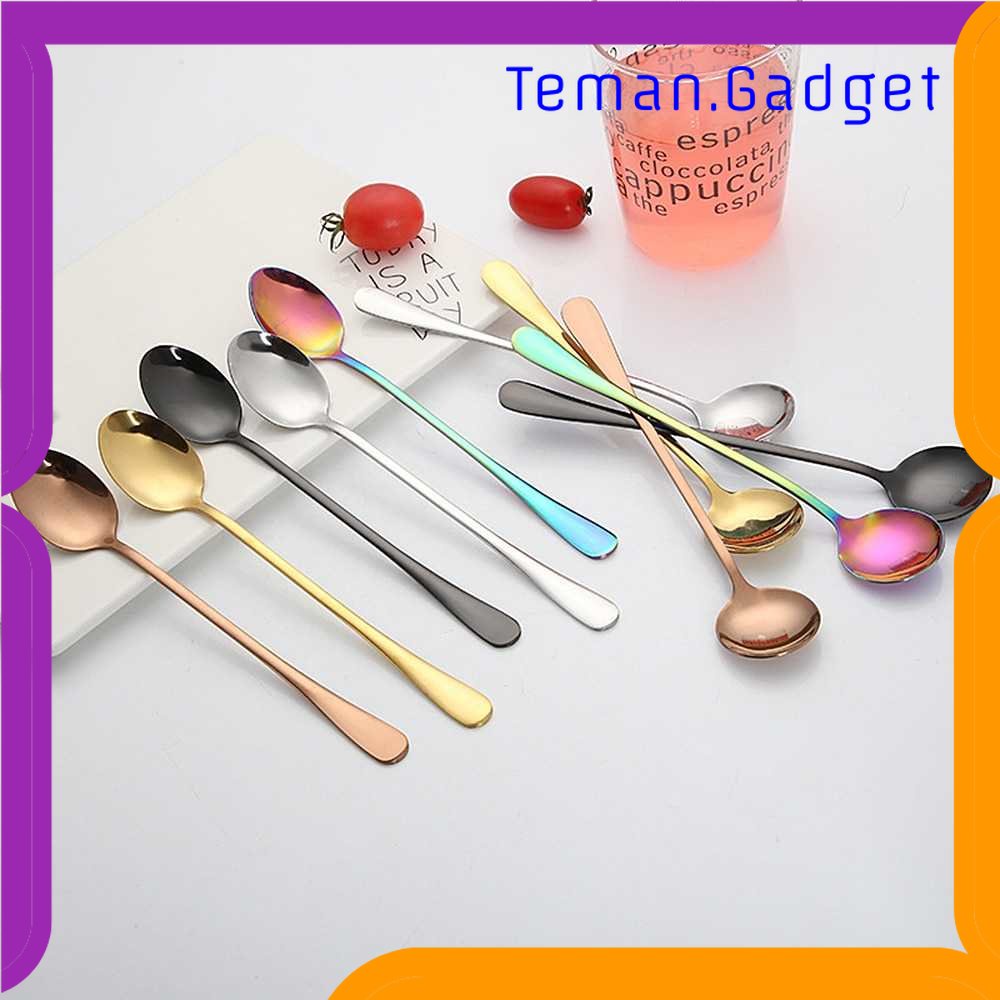 TG - DPR Szpoon Sendok Teh Gagang Panjang Long Handled Tea Spoon 20 cm - F80