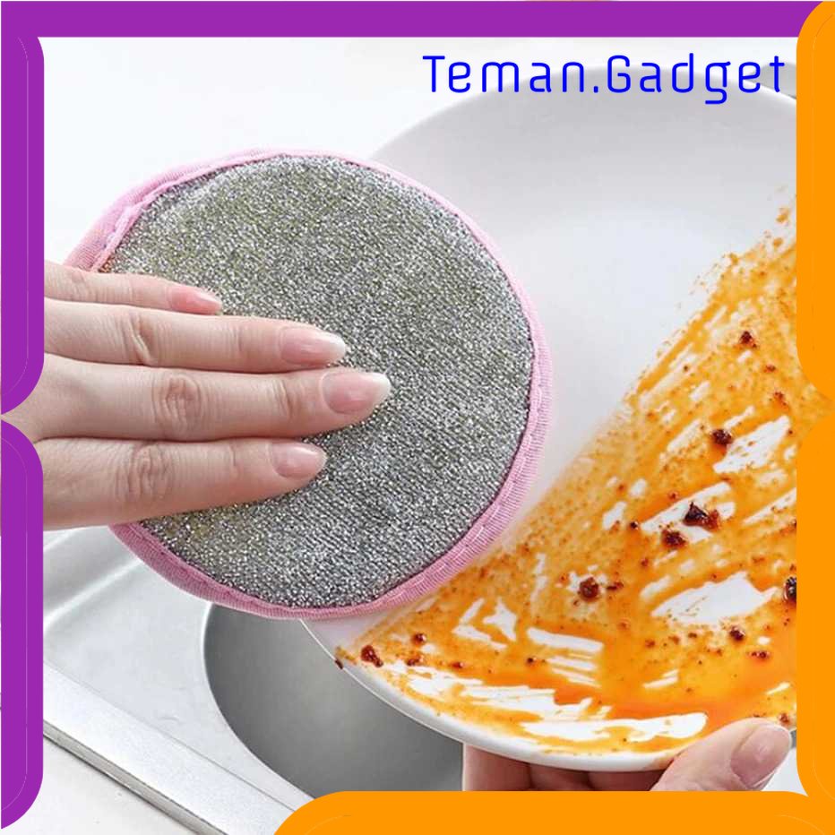 TG - DPR Golden Star Spons Cuci Piring Double Sides Cleaning Sponge 3PCS - XY-0186