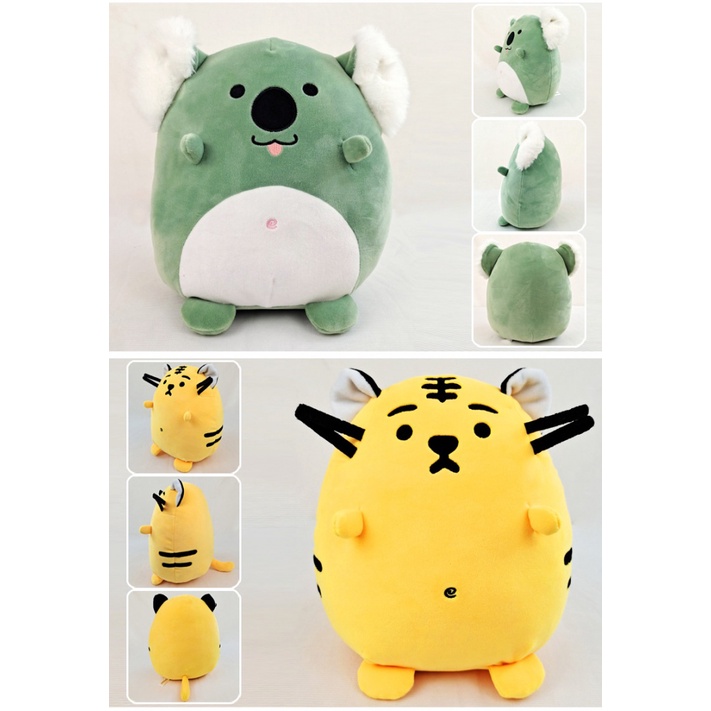 Terbaru Bantal Hewan Elastis Lembut Lucu Koala Pillow Boneka Mainan Squishmallows Plush Doll