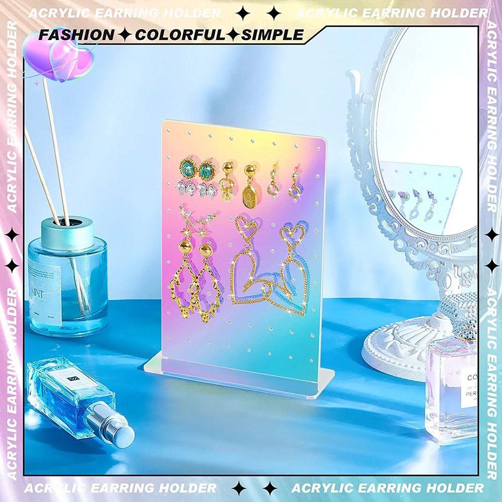 Lily Earrings Stand Organizer DIY Tempat Display Perhiasan Akrilik Fashion