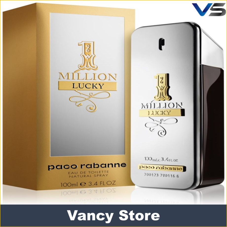 mixv0- Parfum Original 1 One Million Lucky 100ml EDT Asli