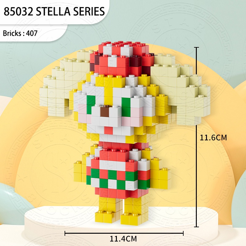 Nano Block XFL - DUFFY & FRIENDS Series - 3D Drawings | Bricks education Nano Block | Starblocks