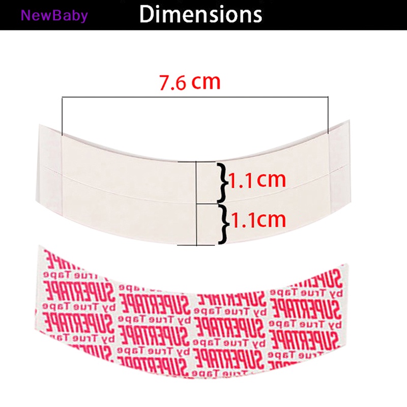 Newbaby 36PCS/Pack Tape Wig Renda Tahan Air Pita Perekat Ganda Untuk Rambut Palsu/Wig Renda ID