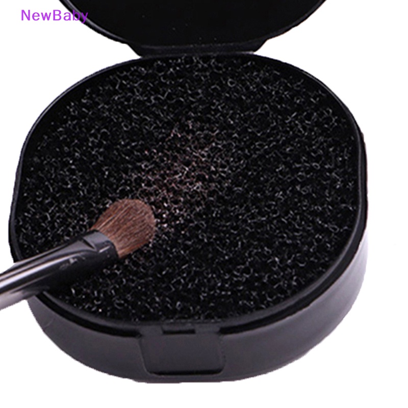 Newbaby Eyeshadow Sponge Cleaner Kuas Makeup Penghilang Warna Dry Clean Mat Box ID