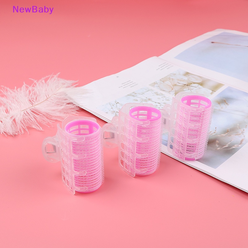 Newbaby 3pcs Magic hair curlers rollers Alat Pengeriting Rambut Tidur styling Rambut ID