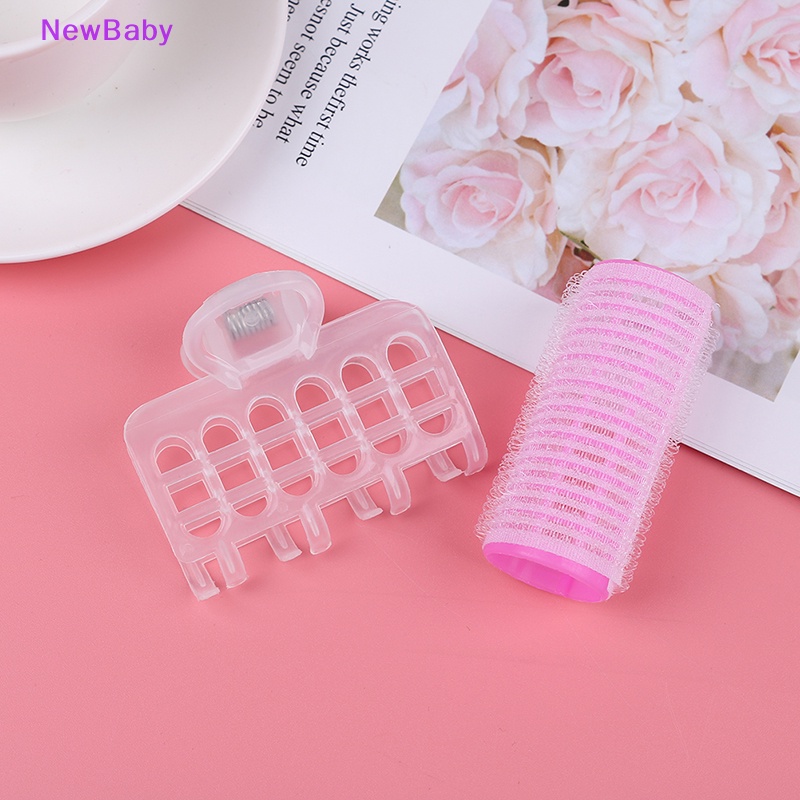 Newbaby 3Pcs Magic hair curlers rollers hairdressing Tidur styling Rambut roller curler ID