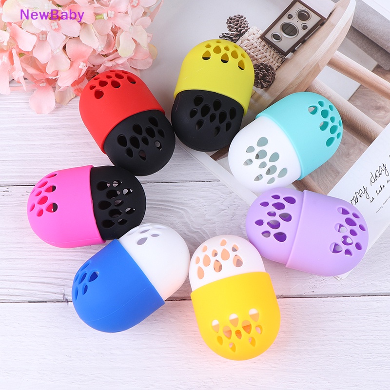 Newbaby Puff Drying Holder Beauty Pad Makeup Spons Rak Display Wadah Spons Puff Holder ID